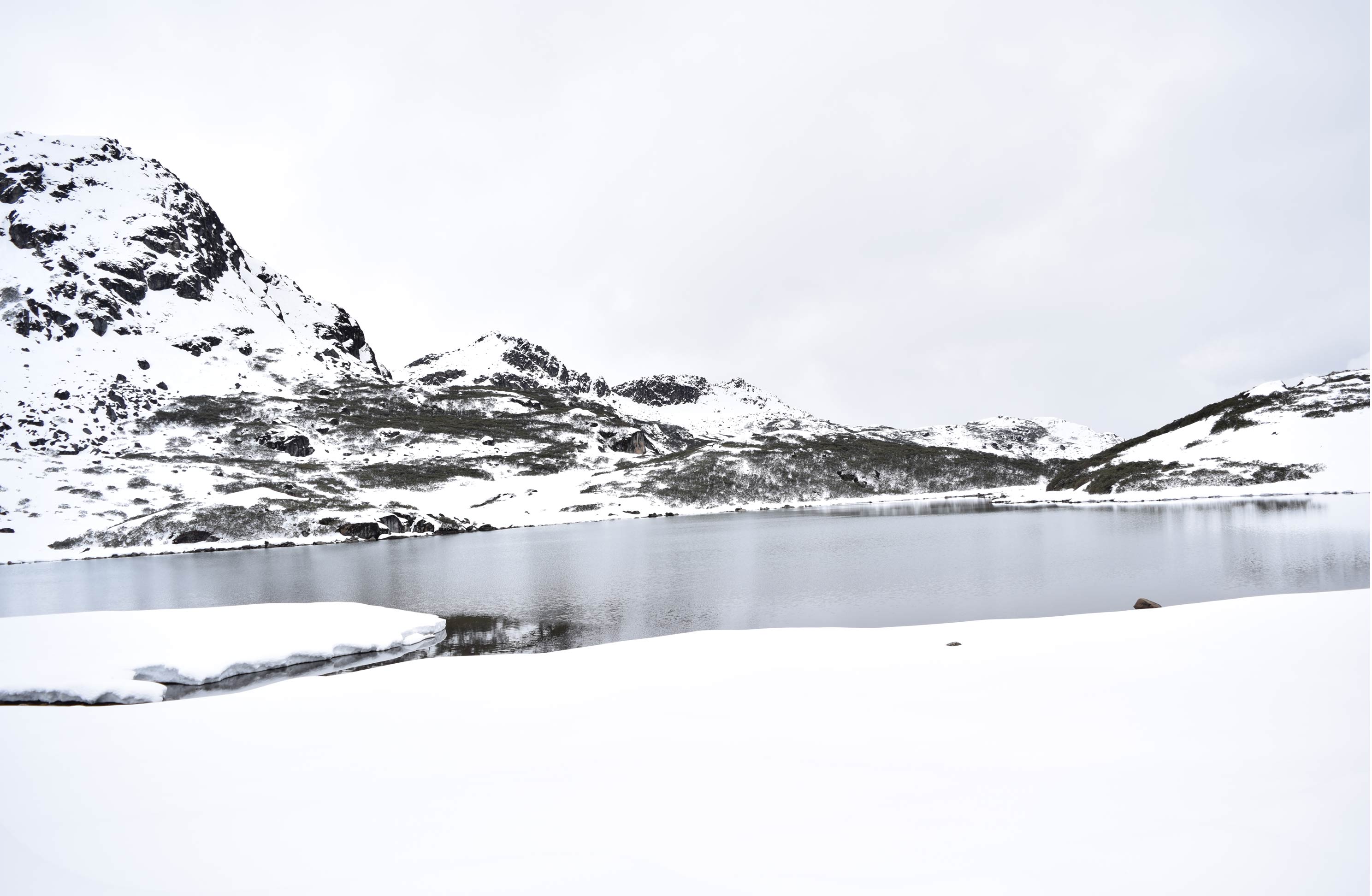Lake on Sela Pass
