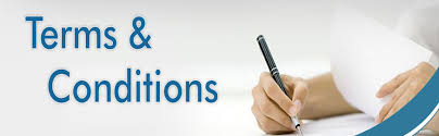 Terms and conditions
