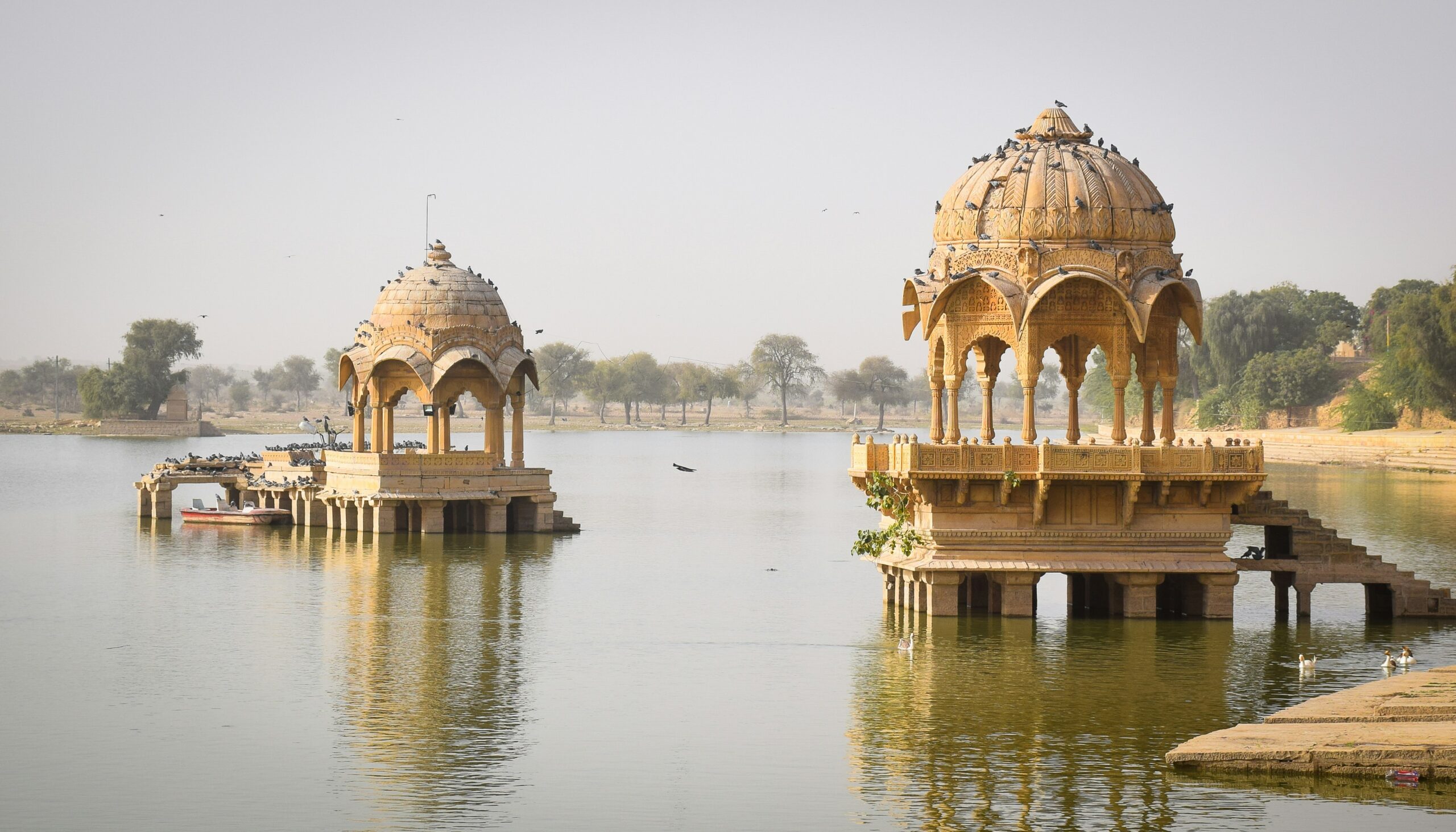 Rajasthan Jaisalmer Gadhi Sagar Lake