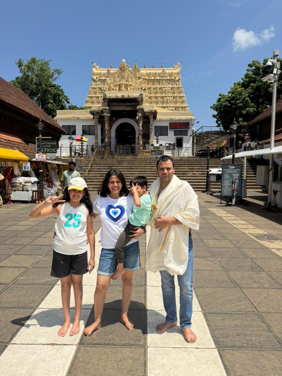 Kerala and TN Trip: Padmanabhaswamy Temple, Thiruvananthapuram