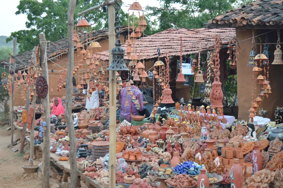 Shilpgram Udaipur crafts village with artisans and traditional handicrafts