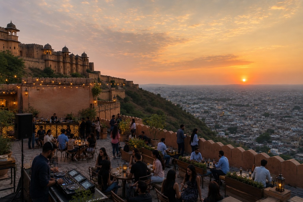rooftop dinning experience