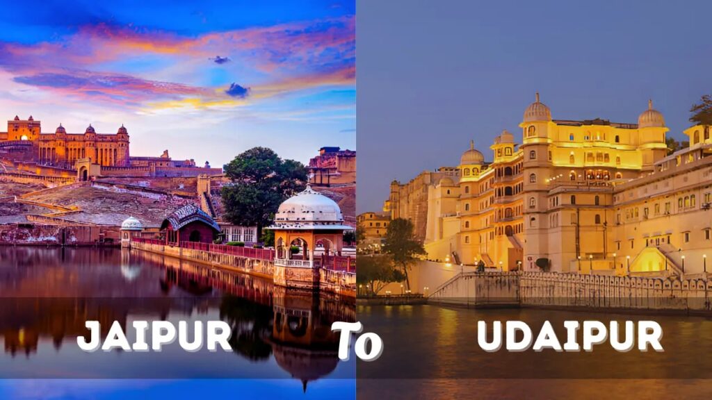 Jaipur to Udaipur sightseeing route comparison between Pushkar and Chittorgarh