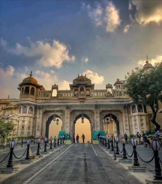 Entrance gate of City Palace Udaipur, the historic seat of the Mewar dynasty