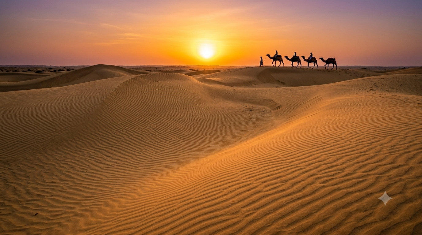 Jaisalmer Desert Camp Guide: Complete Thar Desert night