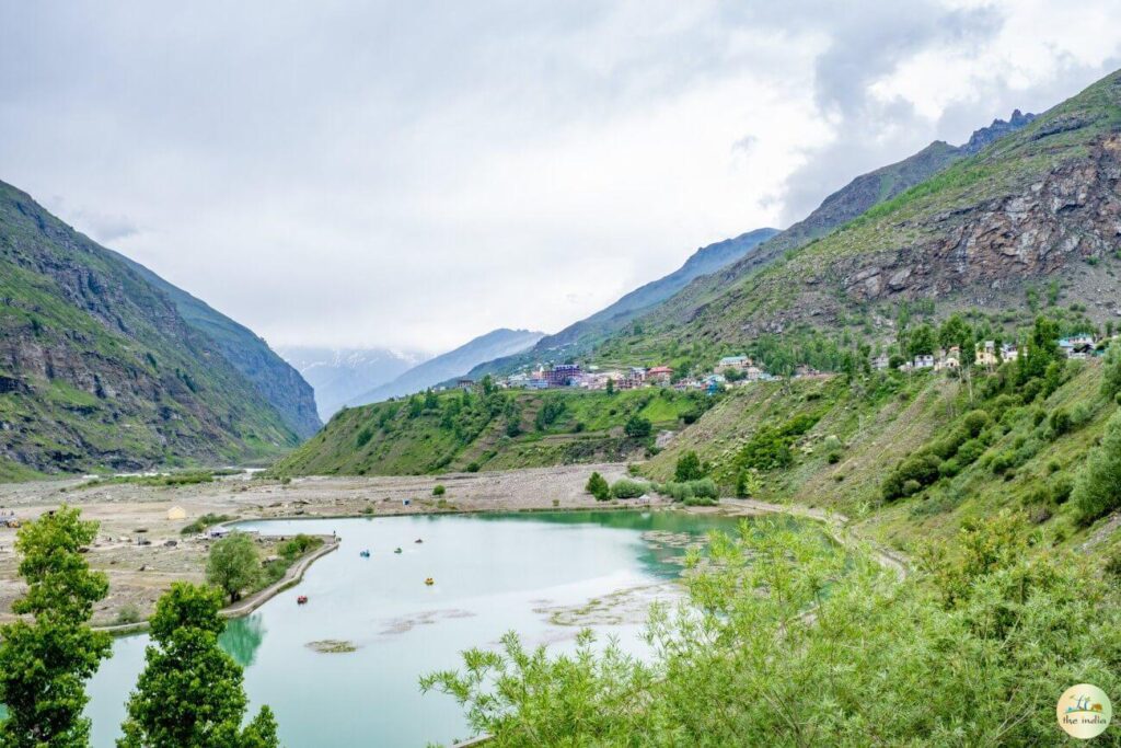 small Lahauli mountain village in sissu A quiet walk through Sissu village in Lahaul Valley