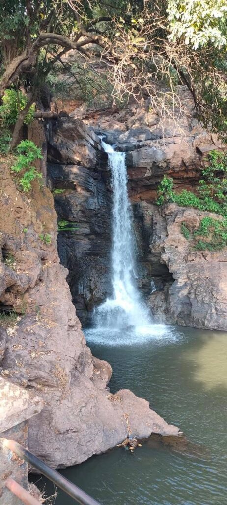 Arvalem Waterfall in monsoon, a green change of pace for places to visit in North Goa