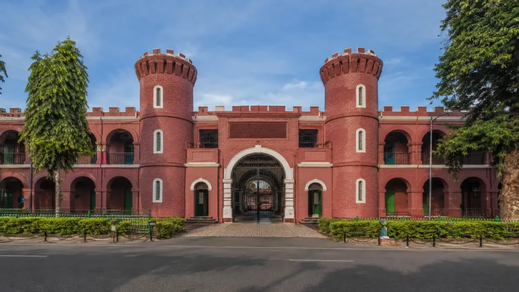 Cellular Jail, one of the top places to visit in Port Blair
