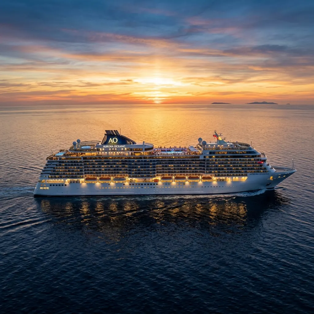  Floating vessel lit up at dusk on the Mandovi River, one of the best-known casinos in Goa
